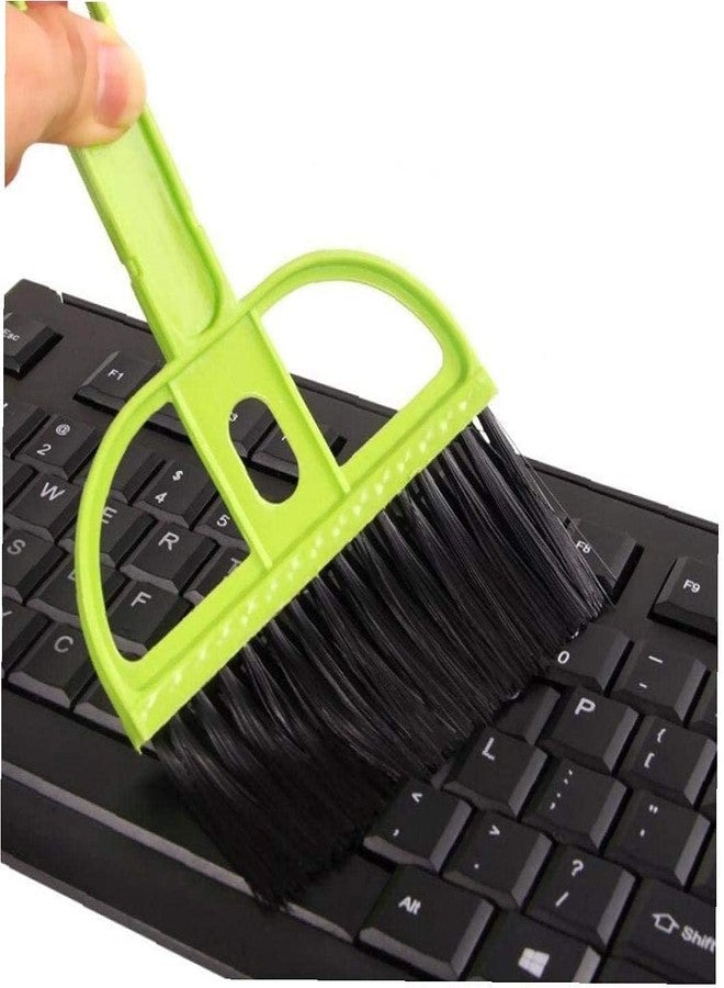 ServEzee Mini Dustpan and Brush Set Hand Broom Cute Little Whisk Dust Pan and Brush Set for Camping,Keyboard,Table,Desk,Window Gaps,Small Messes, Kids,Cat,Dog (1)(Multicolor) - Image 4